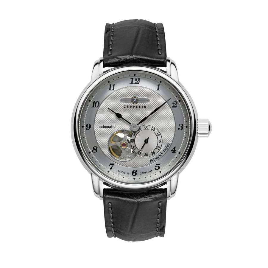 Zeppelin Friedrichshafen Silver-tone Dial Men's Watch 85664