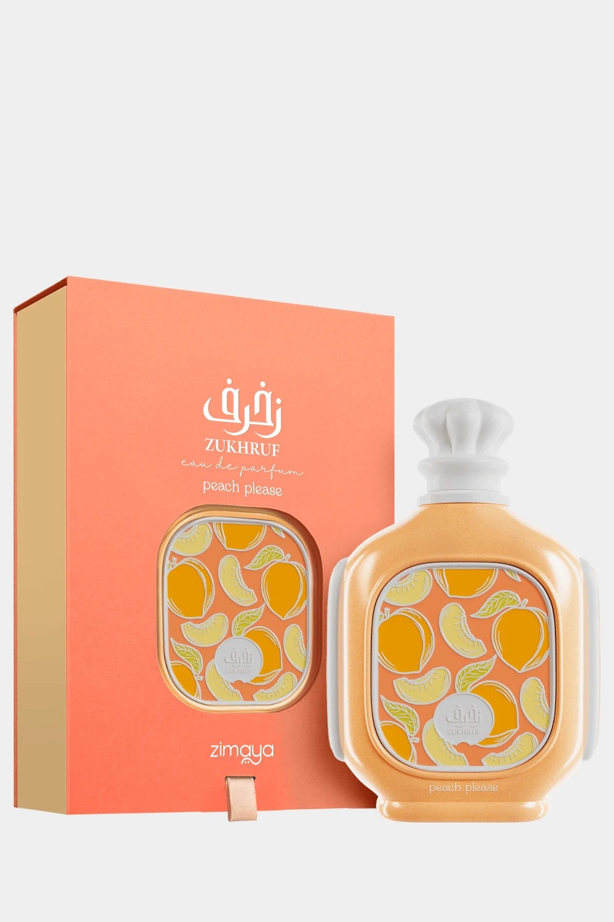 Zimaya Unisex Zukhruf Peach Please Edp Spray 3.4 oz Fragrances 6290362343744