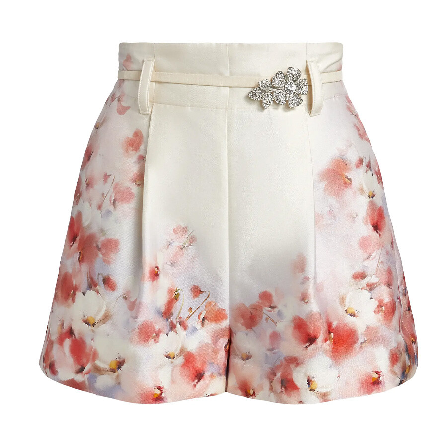 Crush Flat Front Shorts