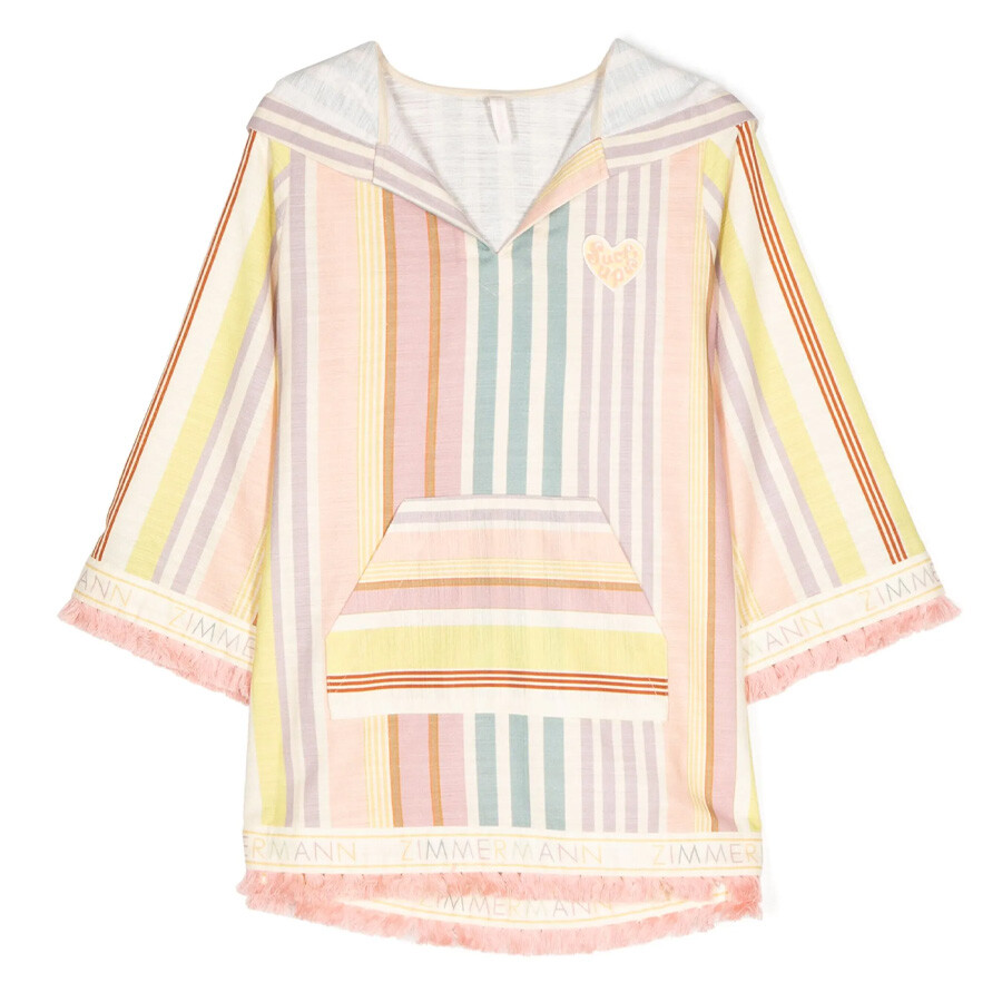 Zimmermann Girls Halliday Stripe Jacket