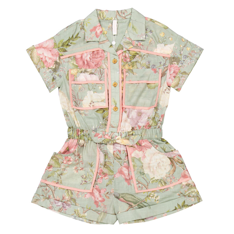 Girls Waverly Cotton Playsuit