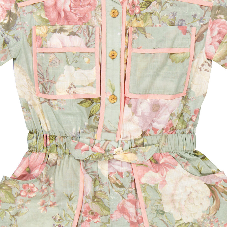 Zimmermann Girls Waverly Cotton Playsuit