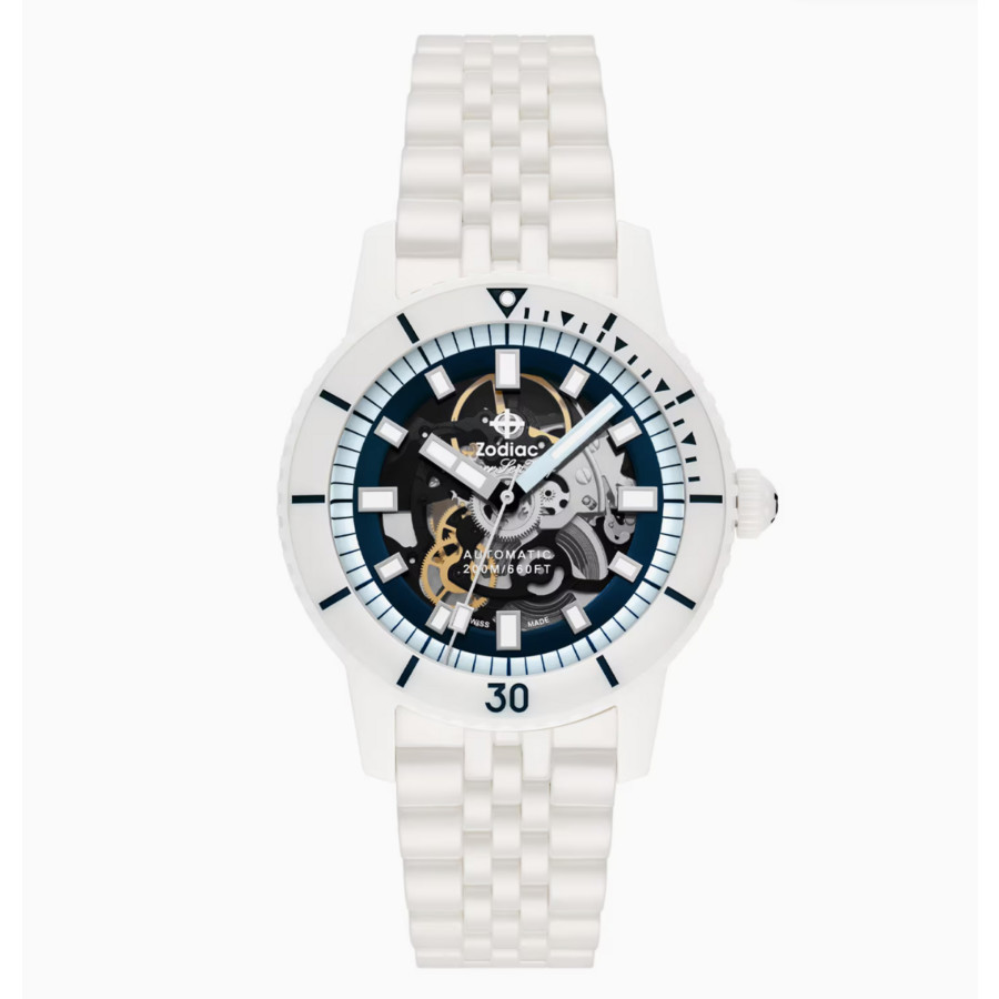 Zodiac Super Sea Wolf Black Dial Men's Watch ZO9594 - Watches